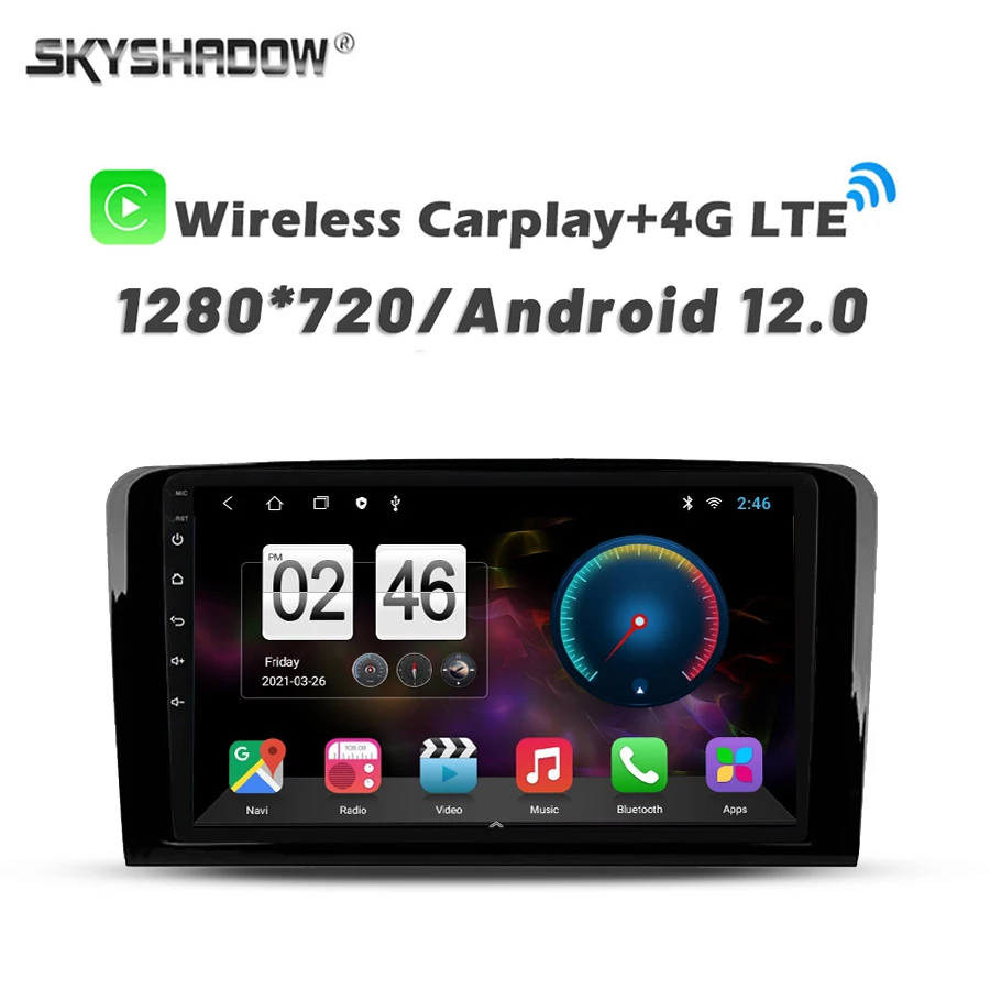 720P 8G+256G Carplay Auto 4G SIM DSP Android 13.0 Автомобильный DVD-плеер GPS Карта WIFI Bluetooth RDS Радио для Benz ML W164 GL-Class X164
720P 8G+256G Carplay Auto 4G SIM DSP Android 13.0 Автомобильный DVD-плеер GPS Карта WIFI Bluetooth RDS Радио для Benz ML W164 GL-Class X164