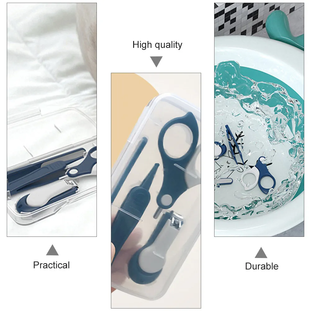 Набор для маникюра и педикюра для новорожденных: 1 комплект, включающий ножницы, пилку, пинцет, в портативном футляре, для ухода за младенцами
Набор для маникюра и педикюра для новорожденных: 1 комплект, включающий ножницы, пилку, пинцет, в портативном футляре, для ухода за младенцами