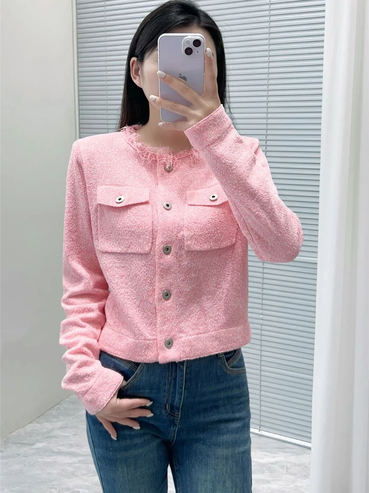 Элитная версия европейского стильного длинного вязаного жакета с модным бахромчатым воротником, универсальный французский стиль...
Элитная версия европейского стильного длинного вязаного жакета с модным бахромчатым воротником, универсальный французский стиль...