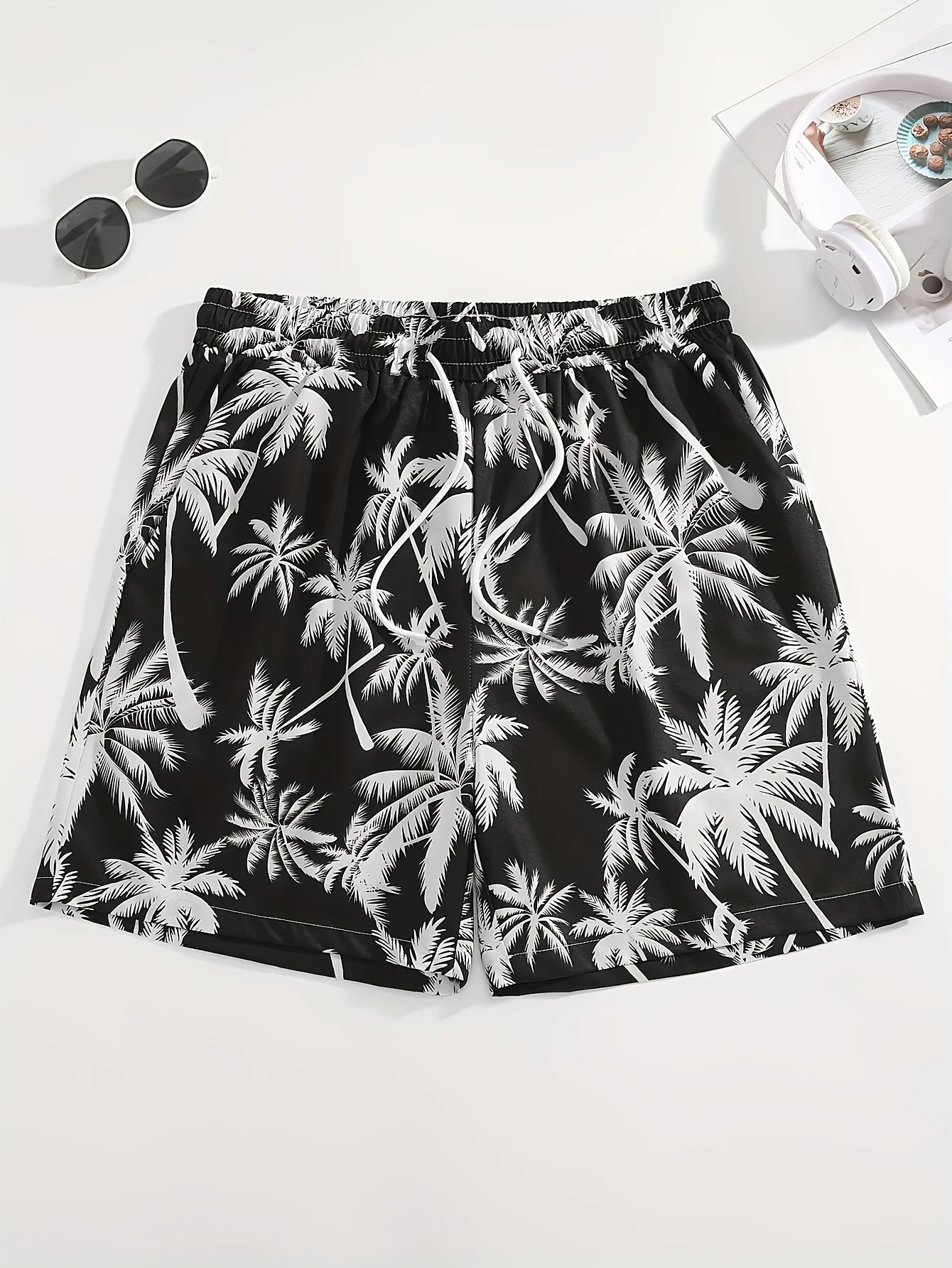 New 3D tropical coconut tree print casual loose fashionable soft comfortable and lightweight men's shorts for summer 2025
New 3D tropical coconut tree print casual loose fashionable soft comfortable and lightweight men's shorts for summer 2025
