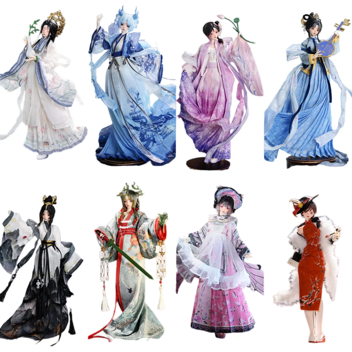In Stock Jidongshunxi 1/6 Bjd Blind Box Doll Fengyue Thousand Years Ancient Style Articulated Figure Outfit Collectible Toys
In Stock Jidongshunxi 1/6 Bjd Blind Box Doll Fengyue Thousand Years Ancient Style Articulated Figure Outfit Collectible Toys