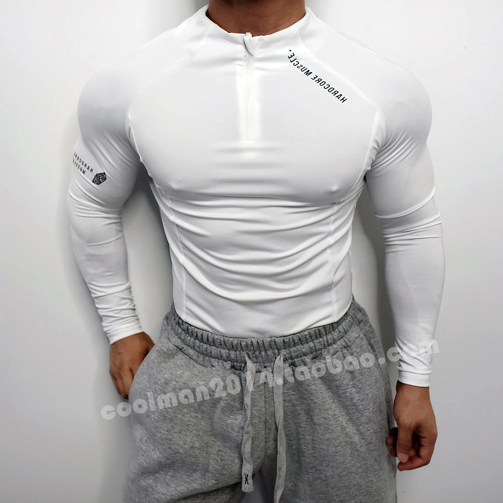 Autumn winter long sleeve white letter print men sports party club t shirt Plus size gym fitness top streetwear
Autumn winter long sleeve white letter print men sports party club t shirt Plus size gym fitness top streetwear