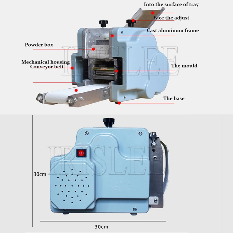 Square Round Dumpling Wrapper Machine Dough Pasta Wonton Skin Maker
Square Round Dumpling Wrapper Machine Dough Pasta Wonton Skin Maker