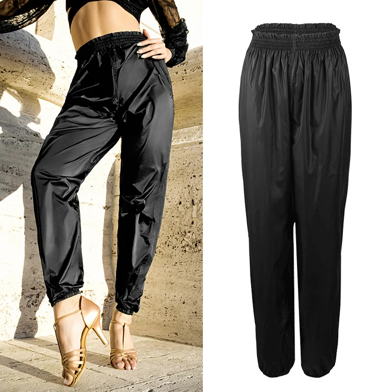 Женские брюки для латиноамериканских танцев 2026, черные, дышащие, профессиональная тренировочная одежда для ча-ча, румбы, модель BL18220
Женские брюки для латиноамериканских танцев 2026, черные, дышащие, профессиональная тренировочная одежда для ча-ча, румбы, модель BL18220