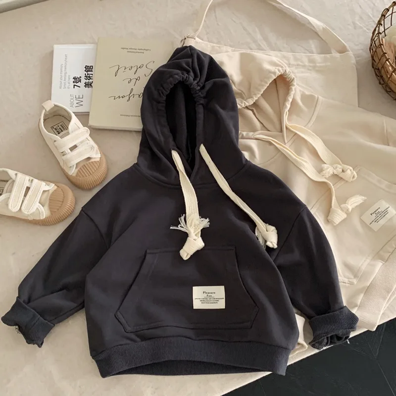 Autumn Patchwork Solid Fashion Hooded Baby Hoodies Pocket Long Sleeve Soft Breathable Lace Up Kids Sweatshirt for Boy Girls
Autumn Patchwork Solid Fashion Hooded Baby Hoodies Pocket Long Sleeve Soft Breathable Lace Up Kids Sweatshirt for Boy Girls