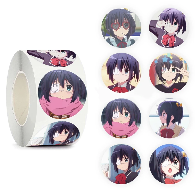 500PCS/Roll Takanashi Rikka Popular Anime Two-dimensional Peripheral Roll Stickers Decorative Sealing Stickers School Supplies
500PCS/Roll Takanashi Rikka Popular Anime Two-dimensional Peripheral Roll Stickers Decorative Sealing Stickers School Supplies