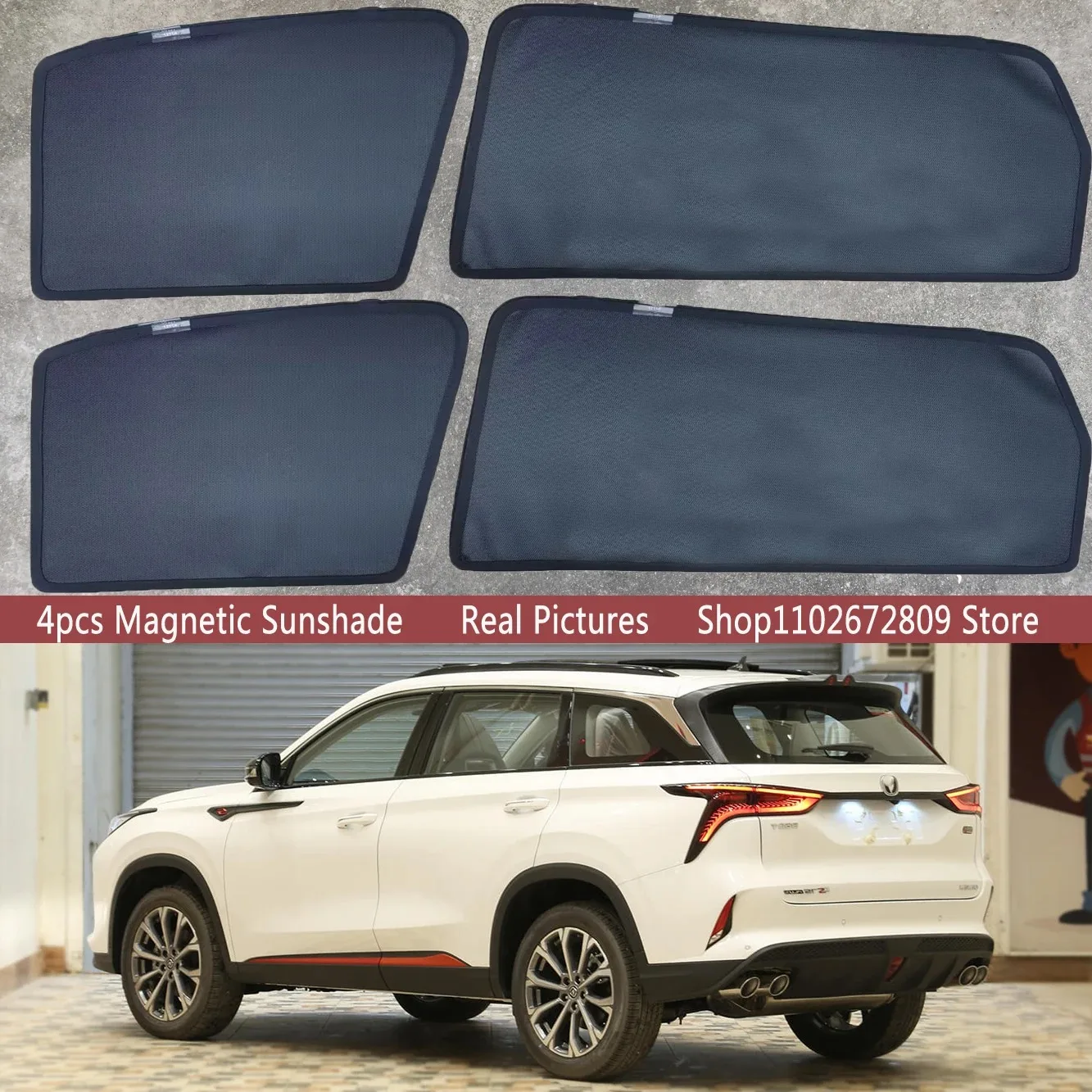 Magnetic Car Sunshade Shield Windshield Frame Curtain Sun Shades for Changan Cs75 Plus 2020 2021 2022 2023 2024 Auto Accessories
Magnetic Car Sunshade Shield Windshield Frame Curtain Sun Shades for Changan Cs75 Plus 2020 2021 2022 2023 2024 Auto Accessories