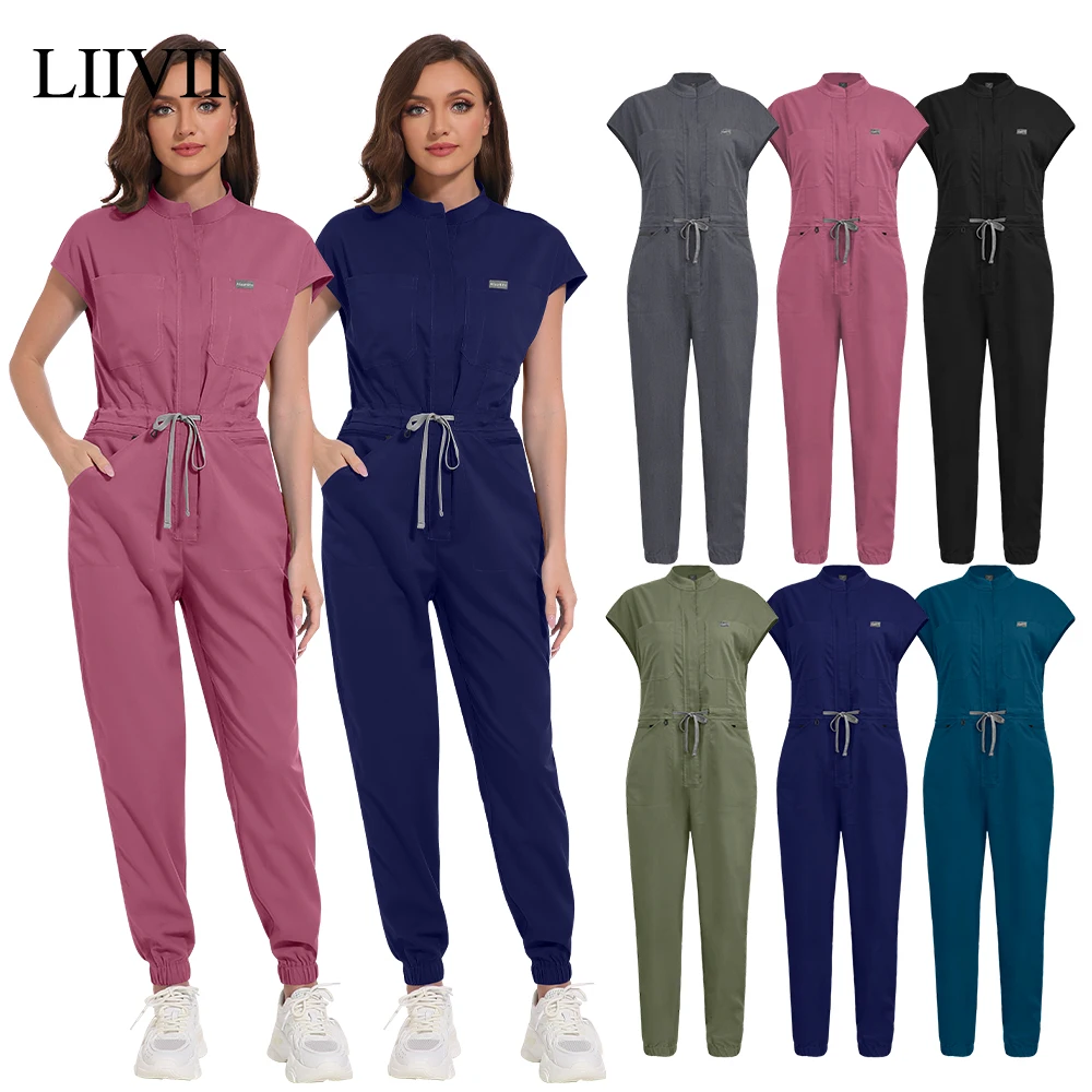 Multicolour Jogger Suit Medical Clinical Clothes Doctor Nurse Scrubs Jumpsuits Hospital Nursing Uniforms Zipper Pockets Overalls
Multicolour Jogger Suit Medical Clinical Clothes Doctor Nurse Scrubs Jumpsuits Hospital Nursing Uniforms Zipper Pockets Overalls