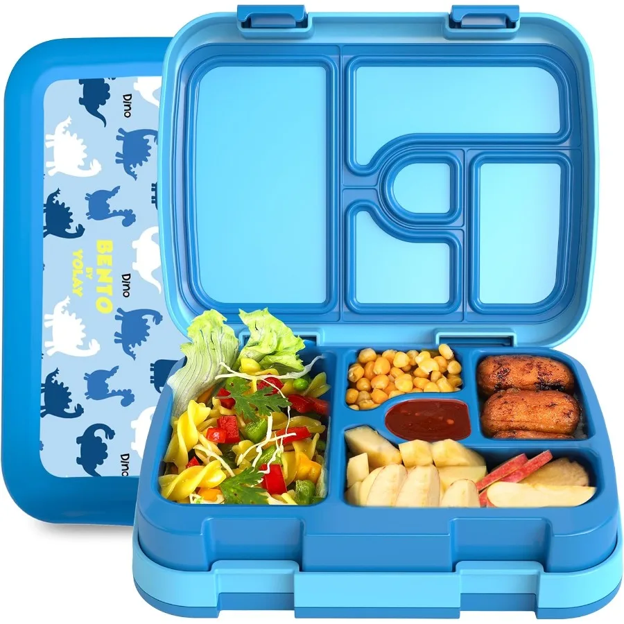 Bento Box for Lunch Box LeakProof 5Compartment Design with AntiSlip Base Durable and Portable for Ages 310 Ideal for School Mea
Bento Box for Lunch Box LeakProof 5Compartment Design with AntiSlip Base Durable and Portable for Ages 310 Ideal for School Mea
