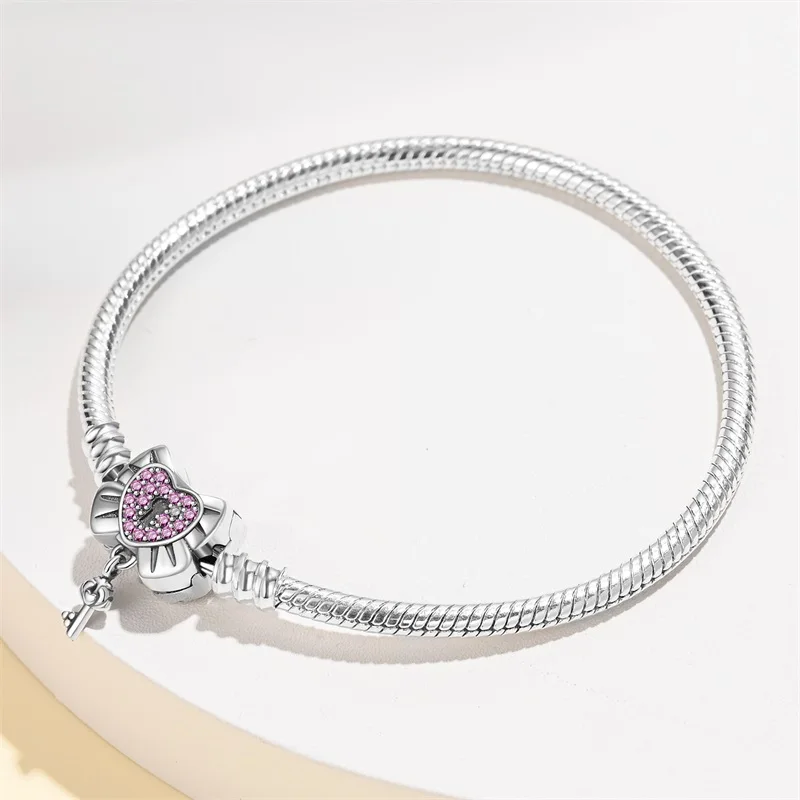 2026 New 925 Sterling Silver Bow Bracelet For Women Fashion Birthday Jewelry Gift
2026 New 925 Sterling Silver Bow Bracelet For Women Fashion Birthday Jewelry Gift