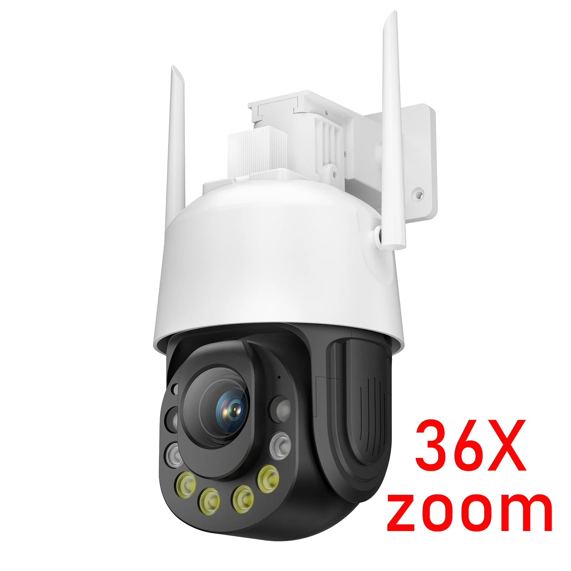 5MP Outdoor PTZ Wifi 4G Camera 36x Zoom HD Wireless IP Camera Max 120M Night vision AI Human Detection Two Way Audio ICSEE
5MP Outdoor PTZ Wifi 4G Camera 36x Zoom HD Wireless IP Camera Max 120M Night vision AI Human Detection Two Way Audio ICSEE