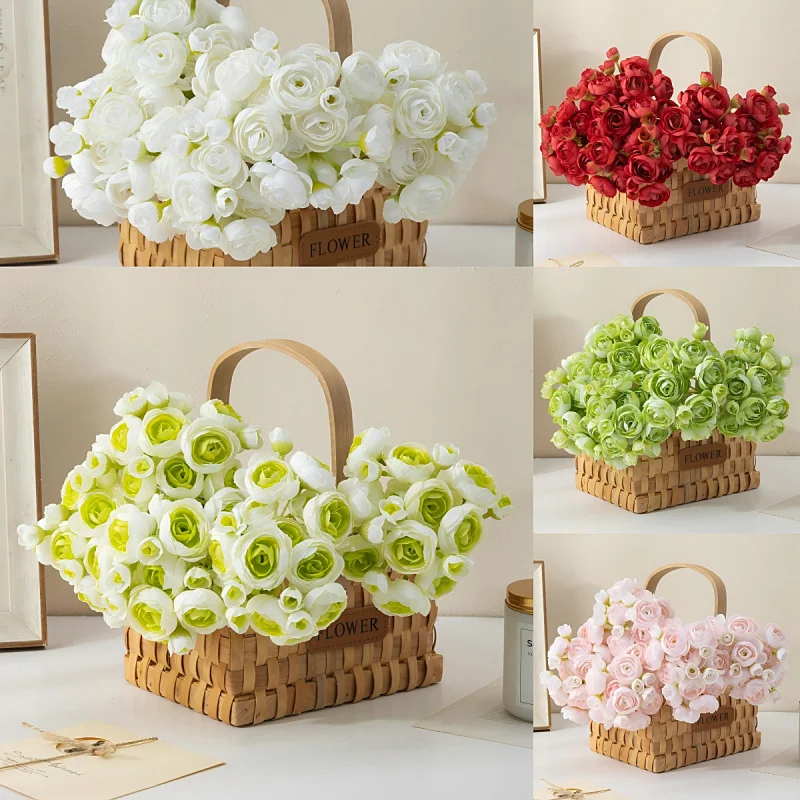 Artificial Mini Lotus Bouquet, Small Tea Rose Flower Decoration, Bridal Bouquet Silk Flower, Home Decoration Fake Flower
Artificial Mini Lotus Bouquet, Small Tea Rose Flower Decoration, Bridal Bouquet Silk Flower, Home Decoration Fake Flower