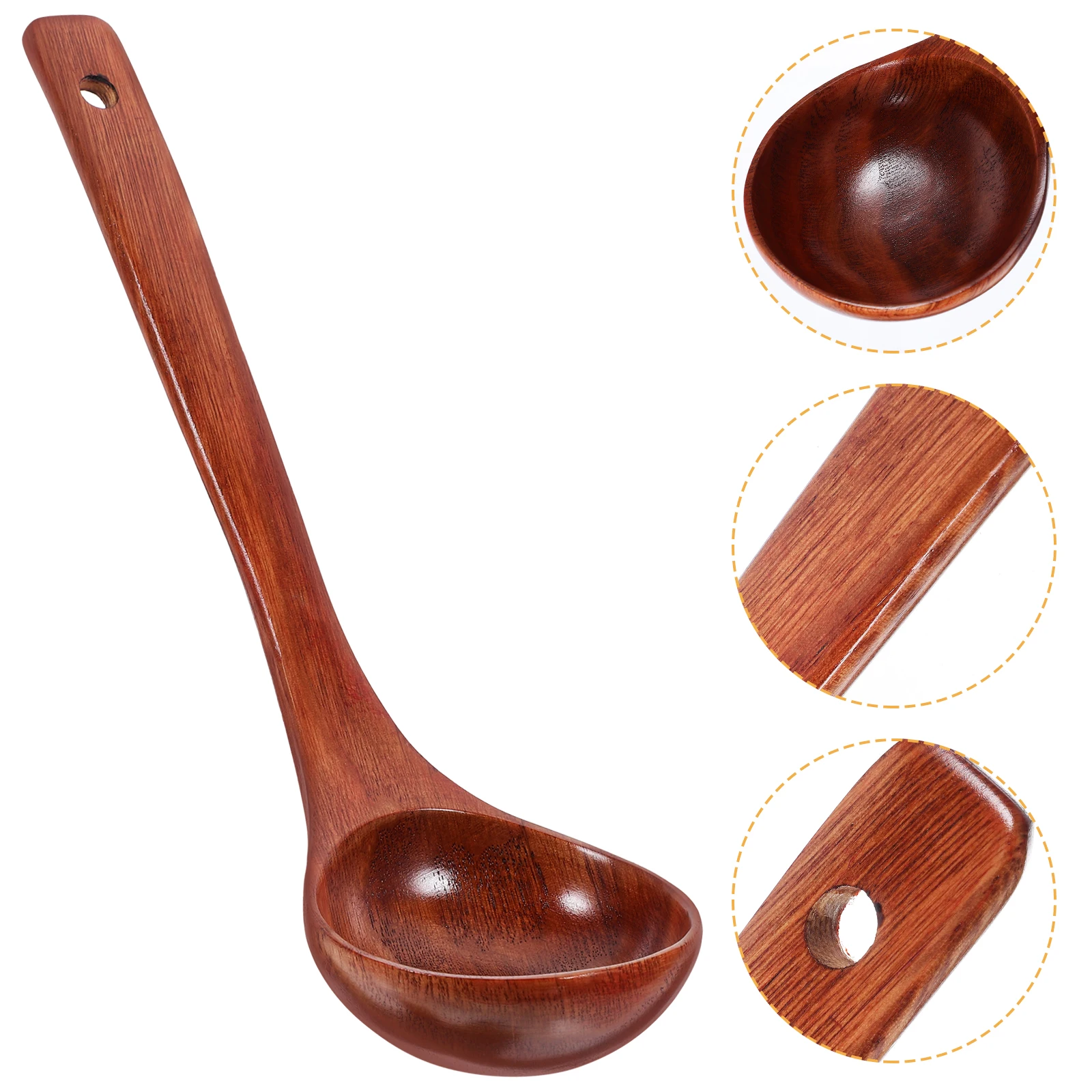 Wooden Handle Soup Ladle Long Handle Ladle for Cooking Large Capacity Safe Home Kitchen Restaurant Wooden Material Sturdy
Wooden Handle Soup Ladle Long Handle Ladle for Cooking Large Capacity Safe Home Kitchen Restaurant Wooden Material Sturdy