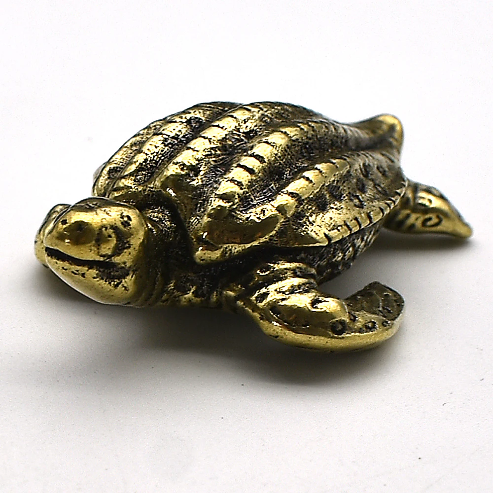 Vintage Brass Turtle Statue, Lucky Tortoise Ornament Feng Shui Home Decor, Desk Decoration, Gift for Collectors
Vintage Brass Turtle Statue, Lucky Tortoise Ornament Feng Shui Home Decor, Desk Decoration, Gift for Collectors