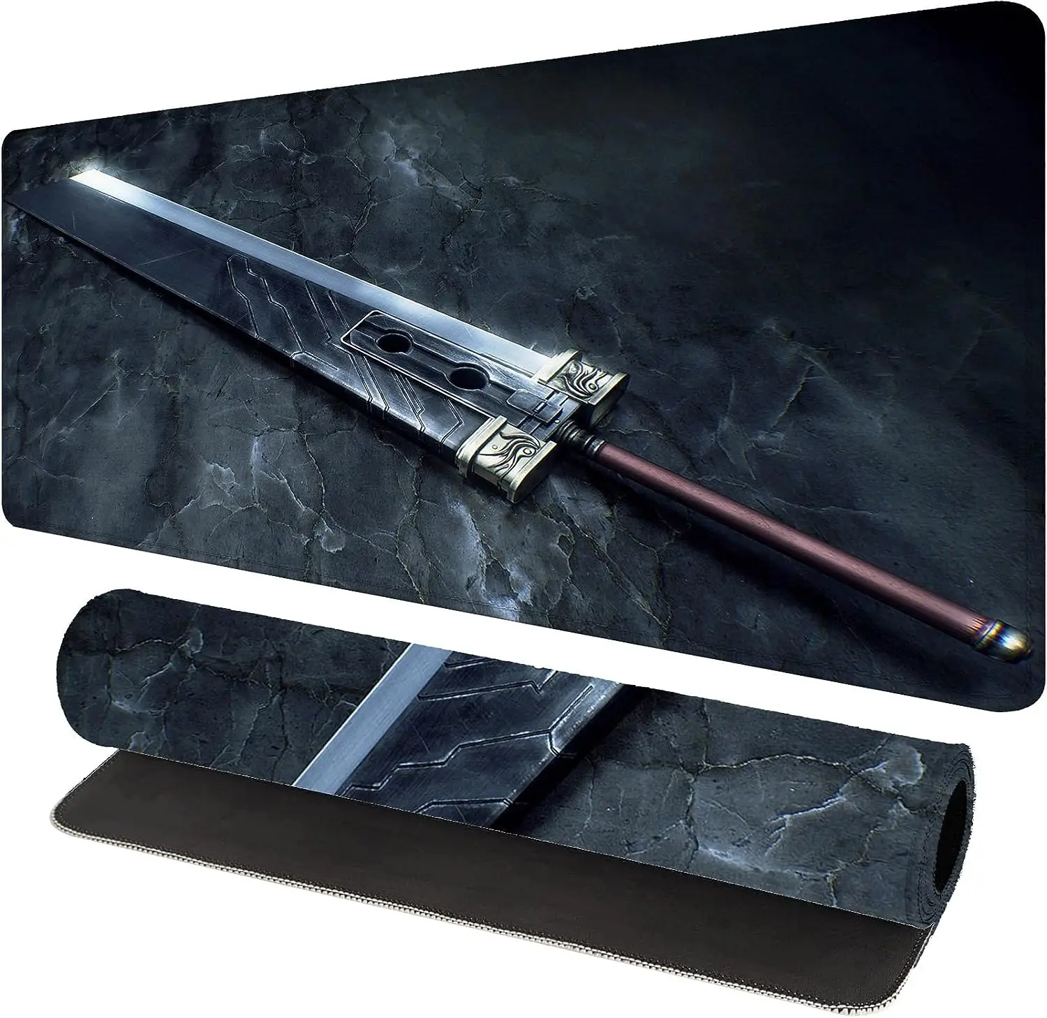 Mouse Pad Gaming Cool Giant Sword XXL Non Slip Rubber Anime Mouse Mat Large Lengthen Keyboard Mat for Office Working 30x80 cm
Mouse Pad Gaming Cool Giant Sword XXL Non Slip Rubber Anime Mouse Mat Large Lengthen Keyboard Mat for Office Working 30x80 cm