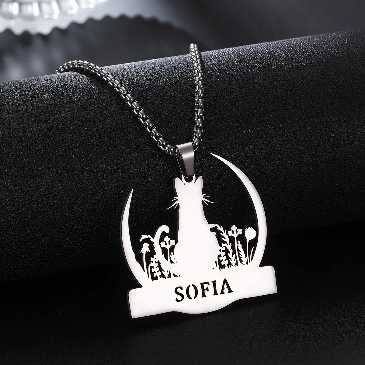 Custom Name Necklaces For Women Personalized Name Necklace With Cute Cat Choker Stainlesss Steel Wedding Jewelry Gift
Custom Name Necklaces For Women Personalized Name Necklace With Cute Cat Choker Stainlesss Steel Wedding Jewelry Gift