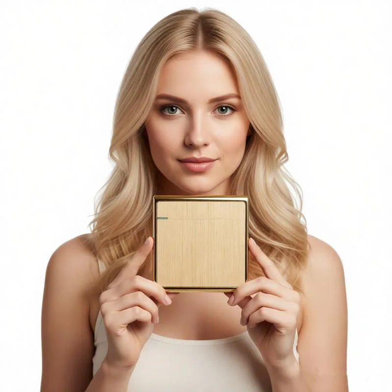 Home Luxury Gold Big Button 1 Gang Wall Switch 86mm Square Panel Light Switch
Home Luxury Gold Big Button 1 Gang Wall Switch 86mm Square Panel Light Switch