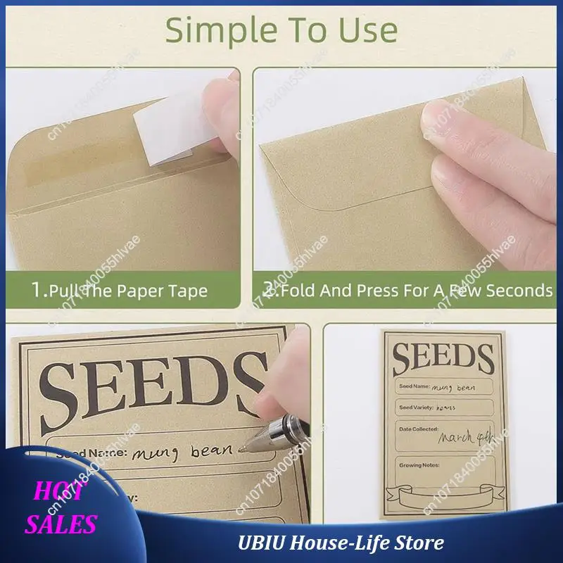 400 шт. конверты для пакетов с семенами: самозапечатывающиеся крафт-конверты для небольших семян для хранения семян, закрывающиеся конверты для экономии семян - лучший Se
400 шт. конверты для пакетов с семенами: самозапечатывающиеся крафт-конверты для небольших семян для хранения семян, закрывающиеся конверты для экономии семян - лучший Se