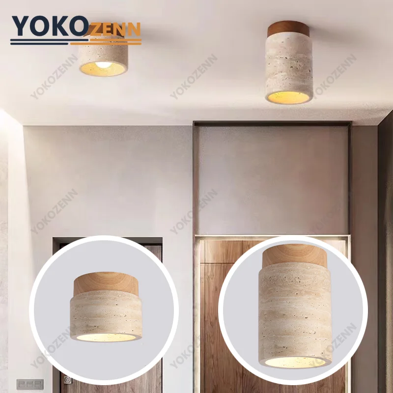Потолочный светильник YOKO Modern Stone из травертина для спальни, коридора, прихожей, лестницы, встраиваемый, для домашнего декора
Потолочный светильник YOKO Modern Stone из травертина для спальни, коридора, прихожей, лестницы, встраиваемый, для домашнего декора