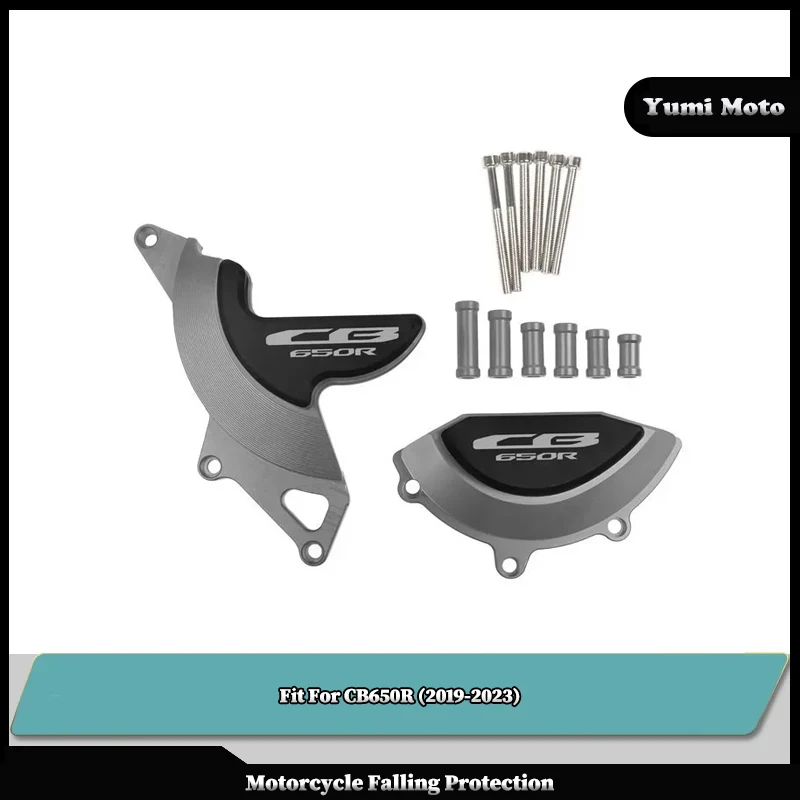 Fit For HONDA CB 650R CB650R 2019-2023 2022 Motorcycle Engine Case Stator Clutch Cover Guards Crash Pad Frame Sliders Protector
Fit For HONDA CB 650R CB650R 2019-2023 2022 Motorcycle Engine Case Stator Clutch Cover Guards Crash Pad Frame Sliders Protector