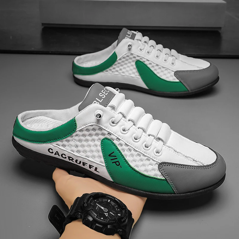 Мужские шлепанцы, пляжные сандалии, летние сандалии, дышащие сетчатые мужские сандалии, удобная повседневная обувь для активного отдыха, легкая мужская обувь
Мужские шлепанцы, пляжные сандалии, летние сандалии, дышащие сетчатые мужские сандалии, удобная повседневная обувь для активного отдыха, легкая мужская обувь