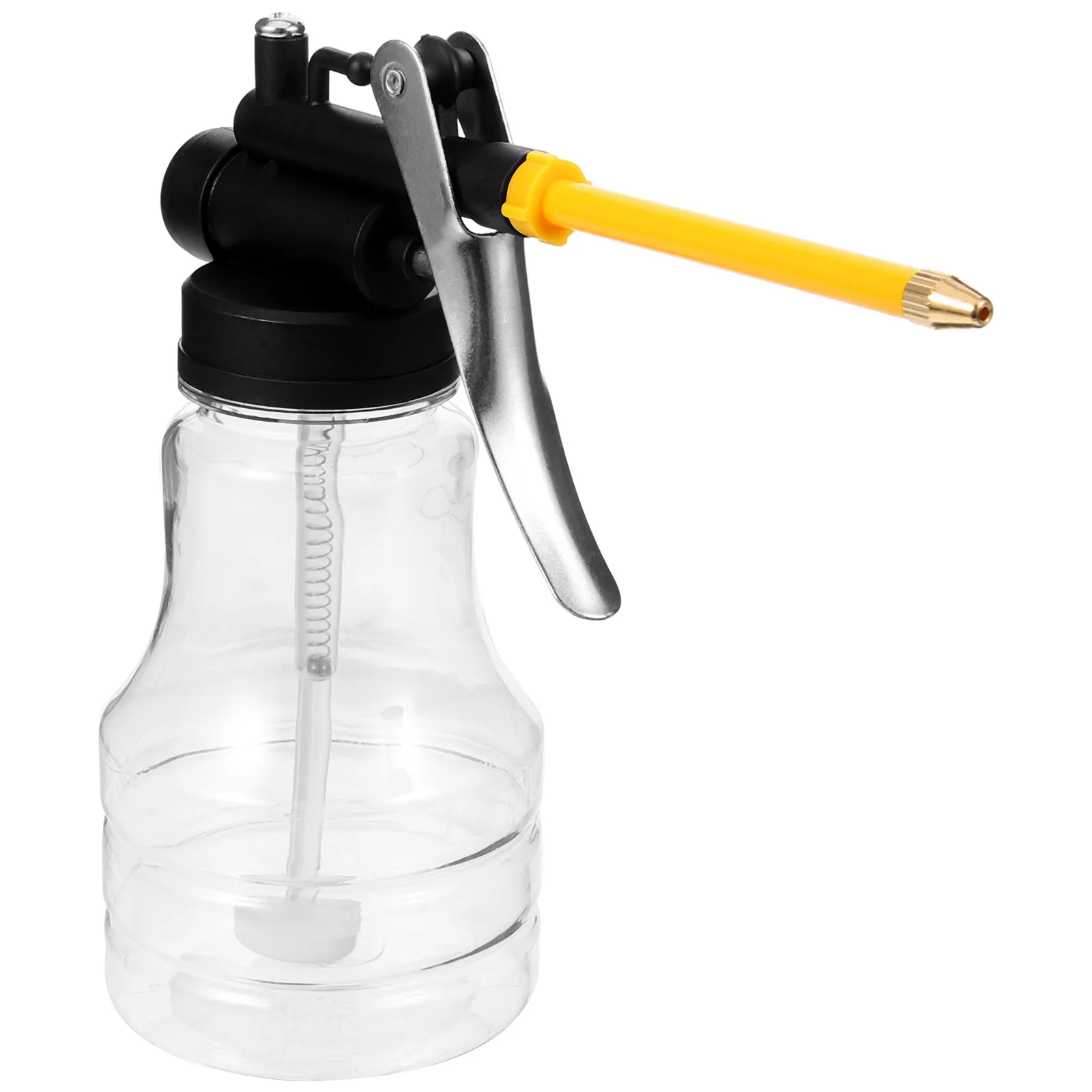 Plastic Oil Pot Hand Pump Dispenser Transparent Body Car Motorbike Maintenance Long Mouth Lubrication Oiler Engine Fuel Refueler
Plastic Oil Pot Hand Pump Dispenser Transparent Body Car Motorbike Maintenance Long Mouth Lubrication Oiler Engine Fuel Refueler