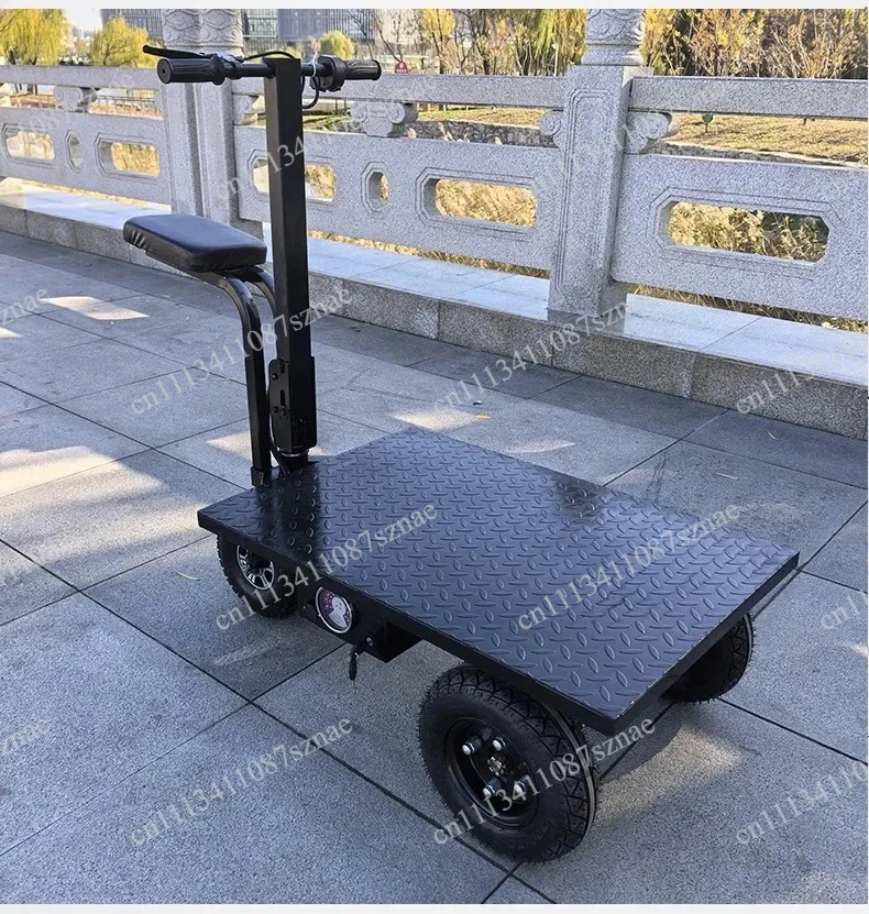Foldable Electric Flatbed Truck for Agriculture and Home, Cement Trolley with Ride-on Design for Construction Site Pulling
Foldable Electric Flatbed Truck for Agriculture and Home, Cement Trolley with Ride-on Design for Construction Site Pulling