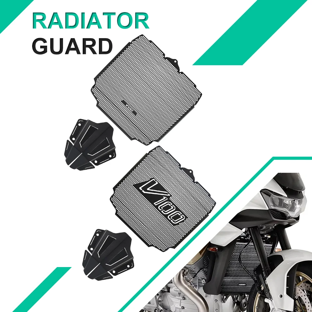 For Moto Guzzi V100 Mandello S 2023 2024 Radiator Guard Grille Water Tank Oil Cooler Cover Protection Motorcycle Accessories
For Moto Guzzi V100 Mandello S 2023 2024 Radiator Guard Grille Water Tank Oil Cooler Cover Protection Motorcycle Accessories