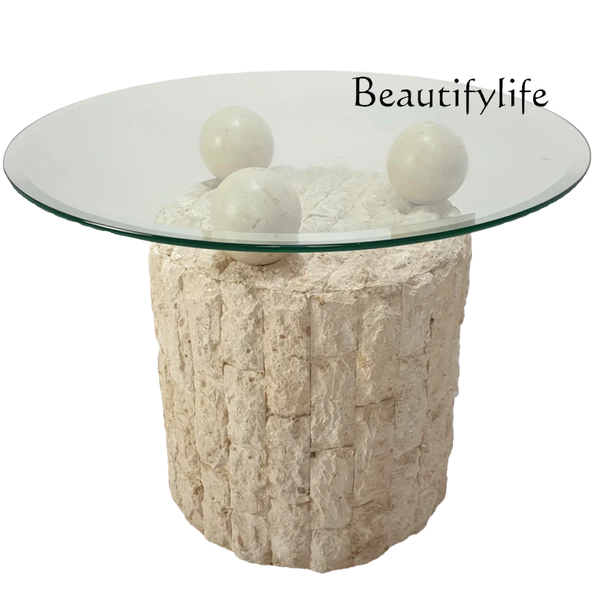 Travertine series wabi-sabi wind side table living room sofa small coffee table retro homestay model room side table
Travertine series wabi-sabi wind side table living room sofa small coffee table retro homestay model room side table