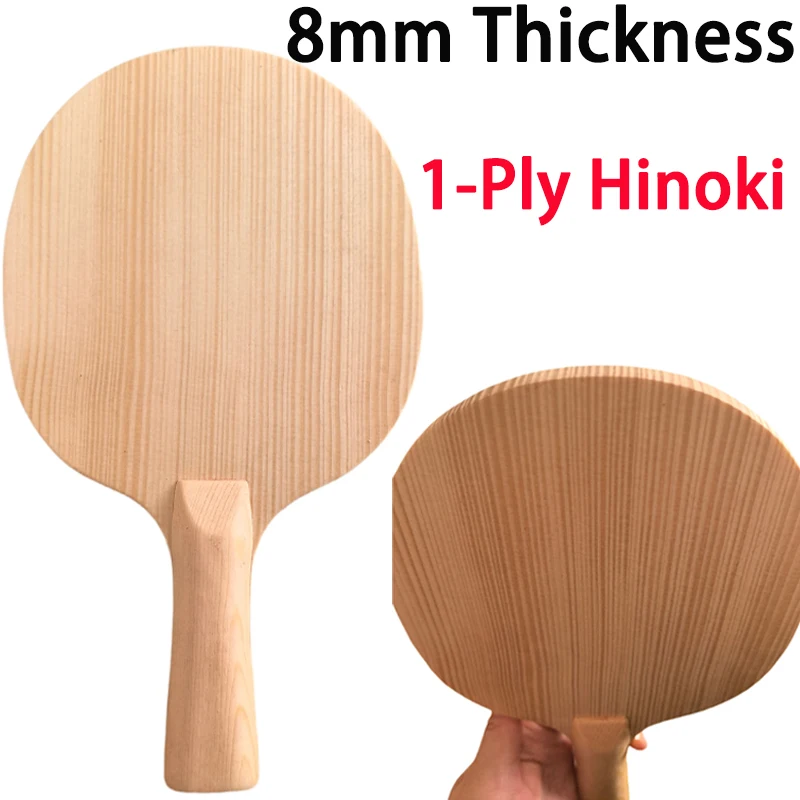 8mm Vertical Grain Hinoki Table Tennis Rackets Blade Professional 1Ply Hinoki Offensive High Elasticity Ping Pong Bottom Paddle
8mm Vertical Grain Hinoki Table Tennis Rackets Blade Professional 1Ply Hinoki Offensive High Elasticity Ping Pong Bottom Paddle