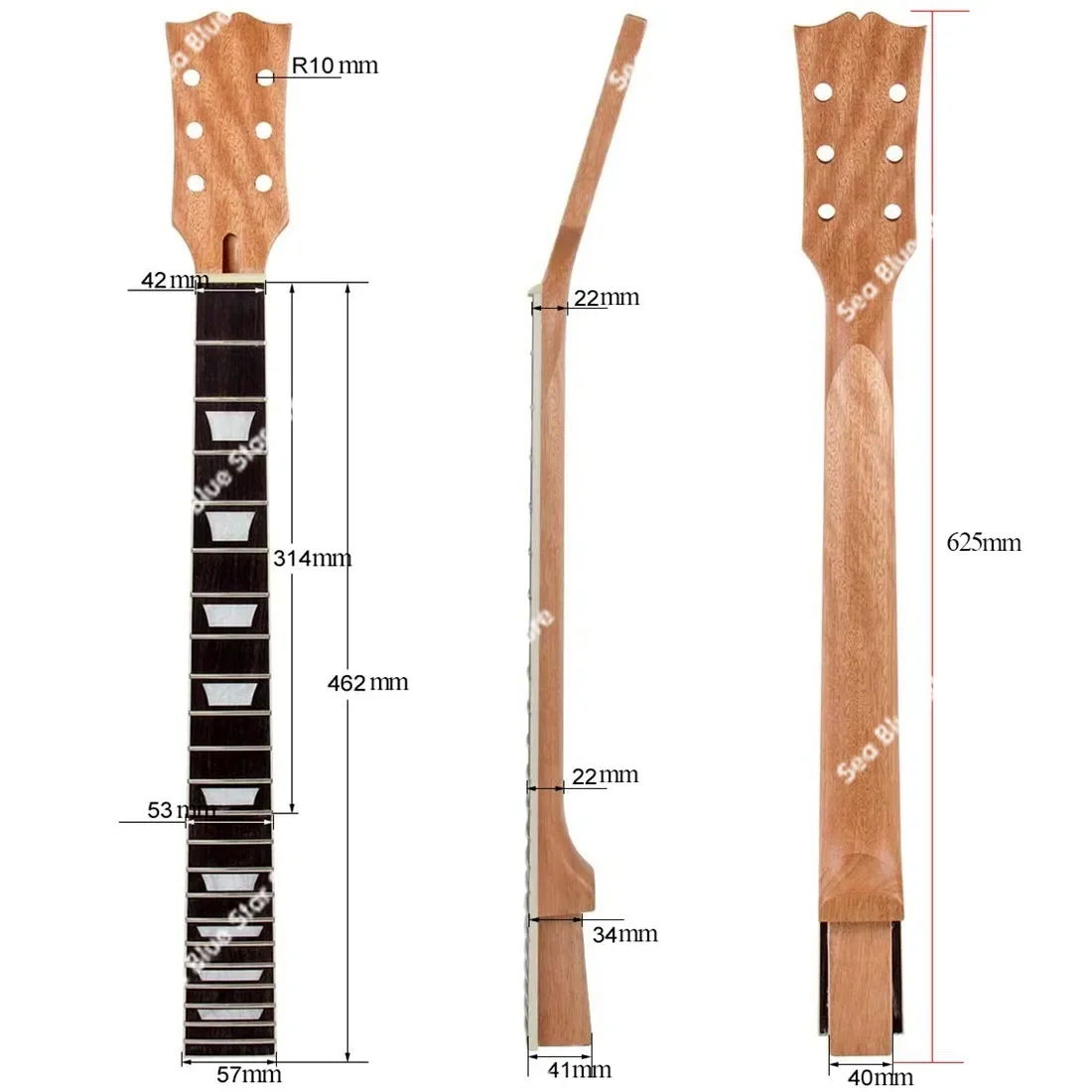 Neck 22 Pin Mahogany LP Electric Guitar Handle Neck Rosewood Fingerboard
Neck 22 Pin Mahogany LP Electric Guitar Handle Neck Rosewood Fingerboard