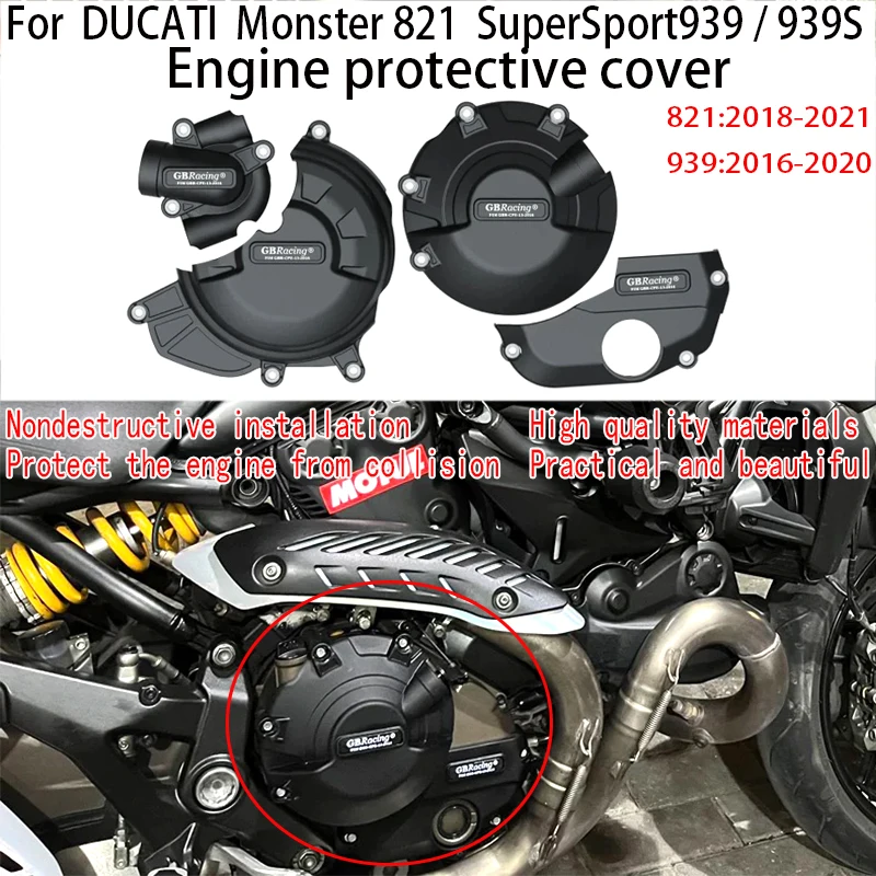 For Ducati Monster 821 Engine Protective cover DUCATI SuperSport 939 Clutch cover Ducati SuperSport 939S Oil pump cover
For Ducati Monster 821 Engine Protective cover DUCATI SuperSport 939 Clutch cover Ducati SuperSport 939S Oil pump cover
