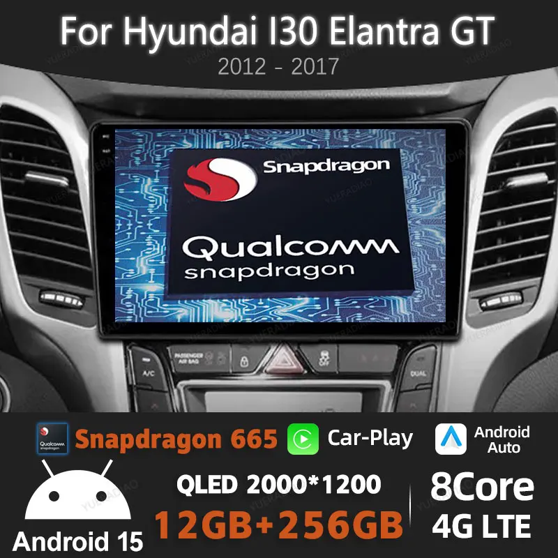 Android 15 Car Radio For Hyundai I30 Elantra GT 2012 2013 2014 2015 2016 Multimedia Video Player Head Unit 4G LTE 5G WIFI QLED
Android 15 Car Radio For Hyundai I30 Elantra GT 2012 2013 2014 2015 2016 Multimedia Video Player Head Unit 4G LTE 5G WIFI QLED
