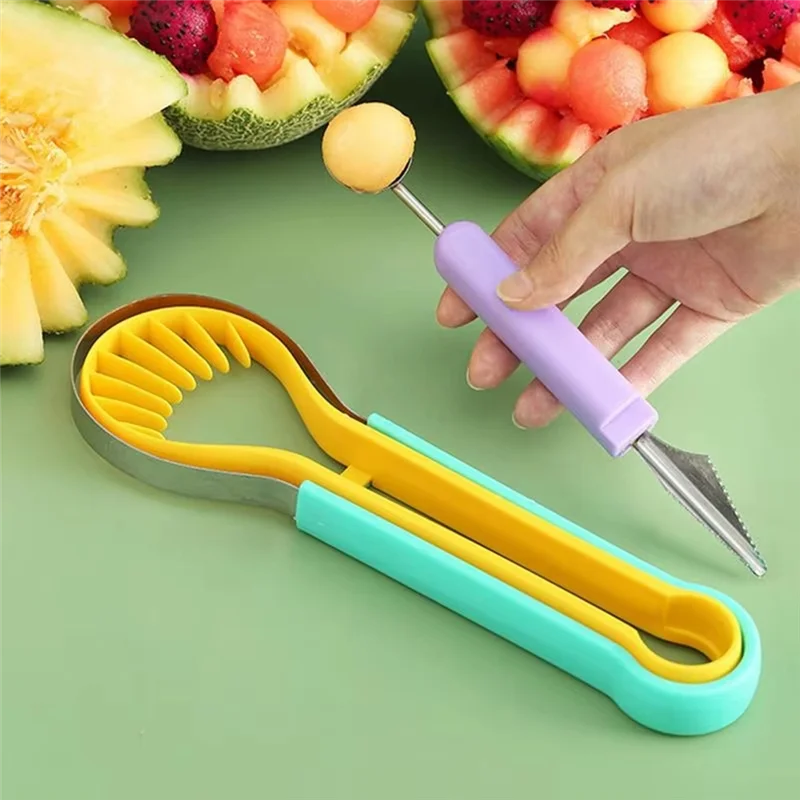 GTBL Fruit Corer Tool 4 In1 Stainless Fruit Carving Tools Double-Headed Orange Carving Stainless Watermelon Pulp Separator
GTBL Fruit Corer Tool 4 In1 Stainless Fruit Carving Tools Double-Headed Orange Carving Stainless Watermelon Pulp Separator