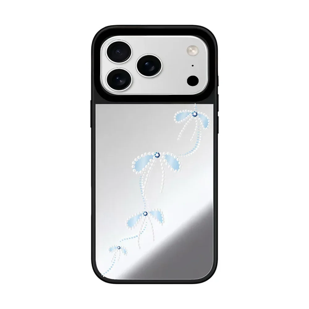Simple Pearl Bow Mirror Surface Magnetic Phone Case Cover for IPhone 12 13 14 15 16 17 Pro Max Case for IPhone 17 Air 
Simple Pearl Bow Mirror Surface Magnetic Phone Case Cover for IPhone 12 13 14 15 16 17 Pro Max Case for IPhone 17 Air