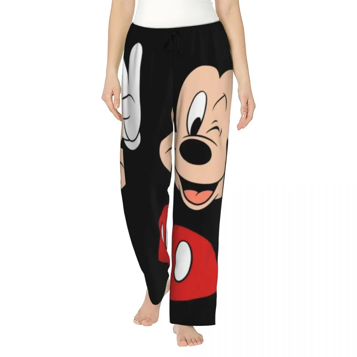 Custom Print Minnie Mickey Mouse Cartoon Animation Pajama Pants Women's Sleep Sleepwear Bottoms with Pockets
Custom Print Minnie Mickey Mouse Cartoon Animation Pajama Pants Women's Sleep Sleepwear Bottoms with Pockets