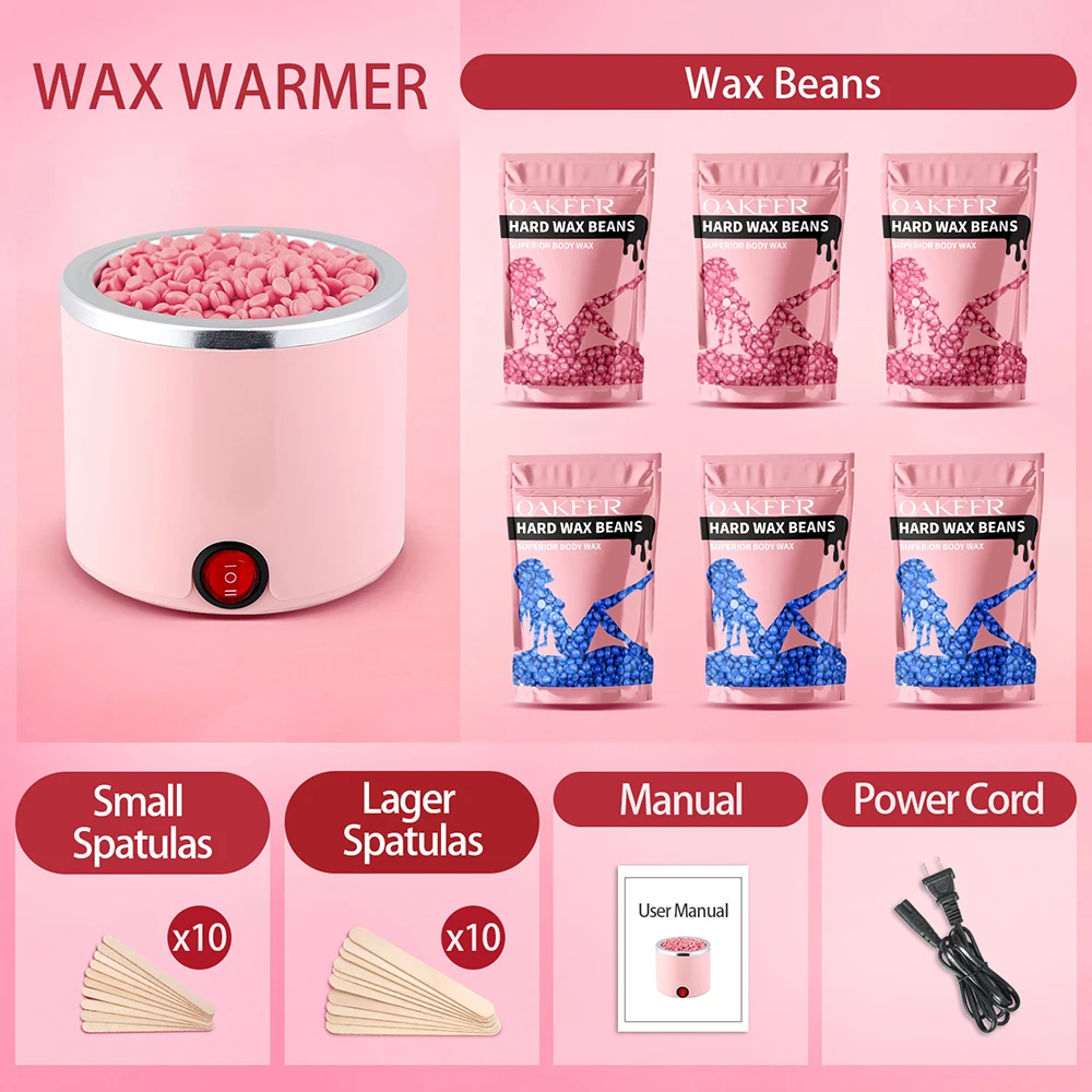 Viilife Wax Heater Warmer Machine For Hair Removal Depilation Wax Dipping Epilator Paraffin Pot and Wood Sticks Kit
Viilife Wax Heater Warmer Machine For Hair Removal Depilation Wax Dipping Epilator Paraffin Pot and Wood Sticks Kit