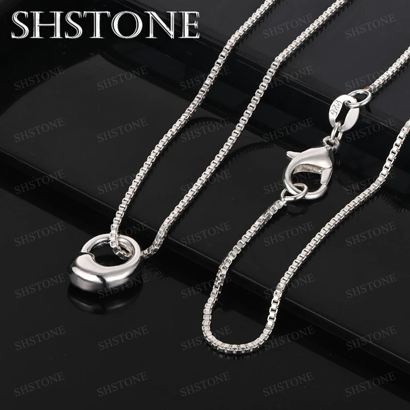Fine 925 Sterling Silver Small Circle Pendant Necklace 4 Chains Lady Party Wedding Accessories Valentine's Day Fashion Jewelry
Fine 925 Sterling Silver Small Circle Pendant Necklace 4 Chains Lady Party Wedding Accessories Valentine's Day Fashion Jewelry