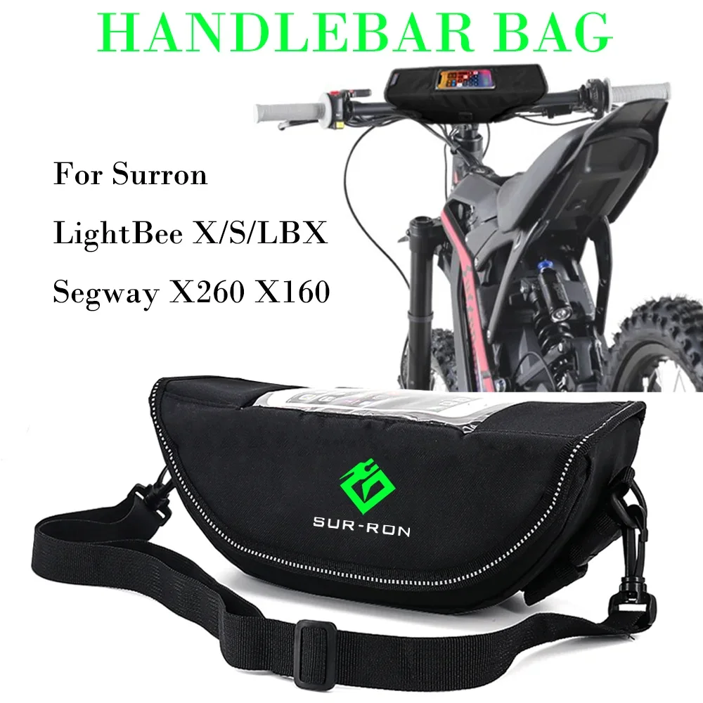 Motorcycle Accessories Waterproof Bag Storage Handlebar Bag Travel Tool Bag for Surron Light Bee X/S/LBX Segway X260 X160
Motorcycle Accessories Waterproof Bag Storage Handlebar Bag Travel Tool Bag for Surron Light Bee X/S/LBX Segway X260 X160