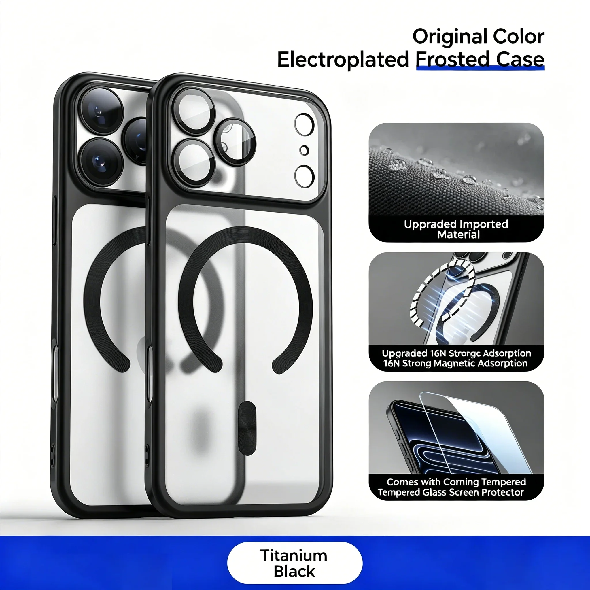 PC Magnetic Case For iPhone 17 17 Pro Max Case Anti Yellow Transparent Cover Wireless Charger For iPhone 17 Pro Includes a lens
PC Magnetic Case For iPhone 17 17 Pro Max Case Anti Yellow Transparent Cover Wireless Charger For iPhone 17 Pro Includes a lens