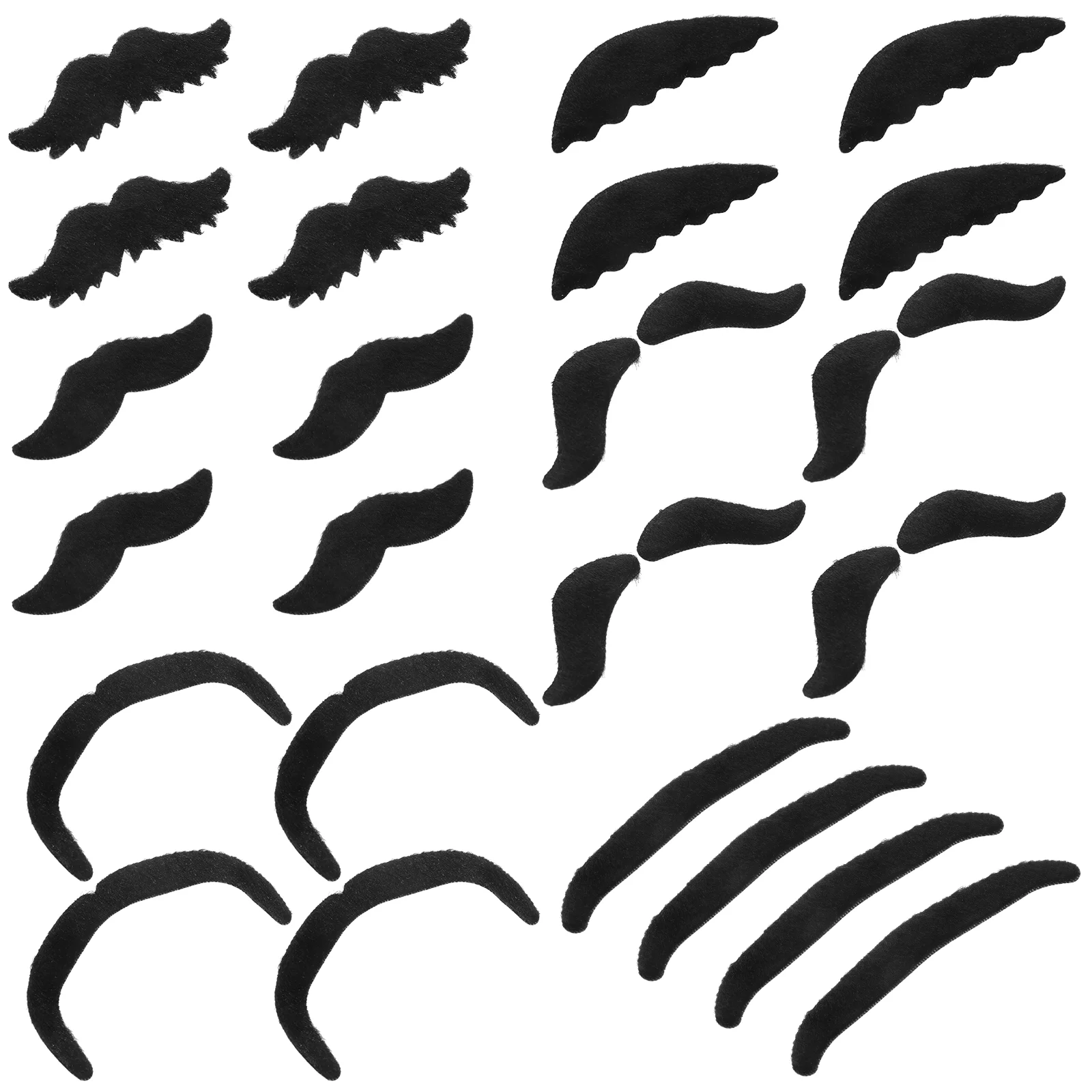 24pcs Self Adhesive Fake Beards Chemical Fiber Realistic Appearance Costumes Masquerade Halloween Carnival Cosplay
24pcs Self Adhesive Fake Beards Chemical Fiber Realistic Appearance Costumes Masquerade Halloween Carnival Cosplay