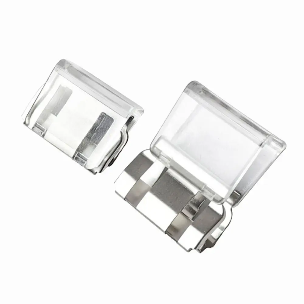 1/10pcs Portable Reusable Push Clips No-Damage Clear Binder Clips Invisible Page Corner Anti-Curl Book Page Clips Home & Office
1/10pcs Portable Reusable Push Clips No-Damage Clear Binder Clips Invisible Page Corner Anti-Curl Book Page Clips Home & Office