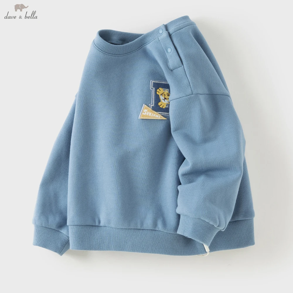 Dave Bella Kid Boys Long Sleeve Pullover Boys Spring Loose Sweatshirt Children Outdoor Sports Clothing Top DB3262819
Dave Bella Kid Boys Long Sleeve Pullover Boys Spring Loose Sweatshirt Children Outdoor Sports Clothing Top DB3262819