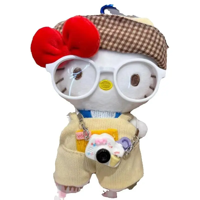 Adorable Hellokitty Glasses Suspenders Plush Keychain Cute Stuffed Doll Pendant Bag Charm Sweet Gift for Girls Wholesale
Adorable Hellokitty Glasses Suspenders Plush Keychain Cute Stuffed Doll Pendant Bag Charm Sweet Gift for Girls Wholesale