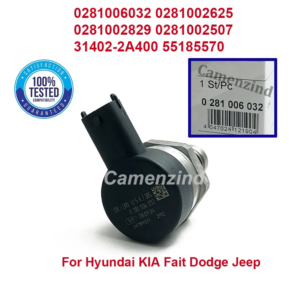 New Fuel Pressure Regulator DRV 0281006032 0281002507 0281002625 0281002829 55185570 31402-2A400 For Hyundai KIA Fait Dodge Jeep
New Fuel Pressure Regulator DRV 0281006032 0281002507 0281002625 0281002829 55185570 31402-2A400 For Hyundai KIA Fait Dodge Jeep