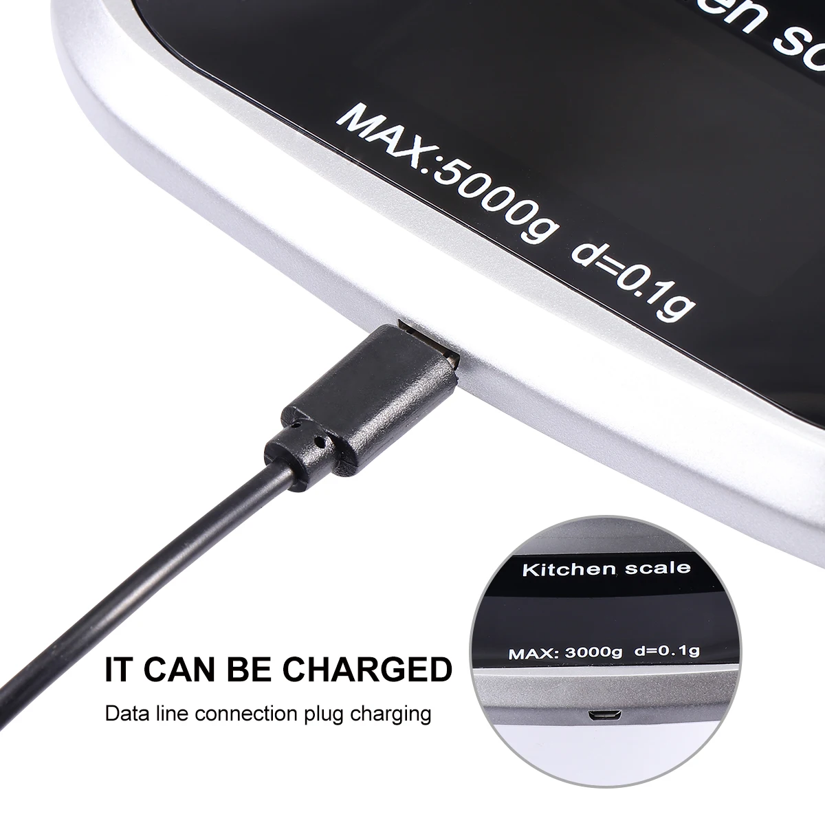 Kitchen Scale Large Scales Cooking Baking Digital Electronic Food Household Travel
Kitchen Scale Large Scales Cooking Baking Digital Electronic Food Household Travel