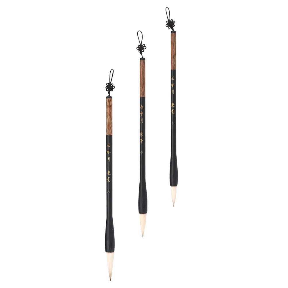 3pcs Brush Pen Set Durable Safe Chinese Calligraphy Practice Stationery Paint Student Writing Tools Wooden H
3pcs Brush Pen Set Durable Safe Chinese Calligraphy Practice Stationery Paint Student Writing Tools Wooden H