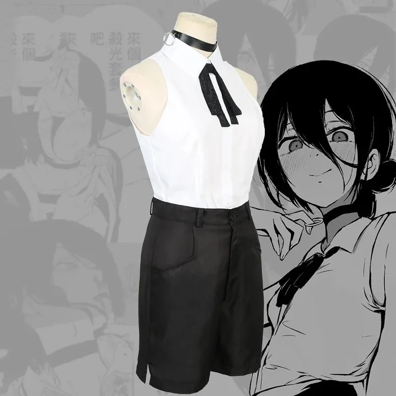 Kostum Anime Chainsa Reze Cosplay Uniform Set Necklace Halloween women Men Carnival Party Dress Girl Accessorie
Kostum Anime Chainsa Reze Cosplay Uniform Set Necklace Halloween women Men Carnival Party Dress Girl Accessorie