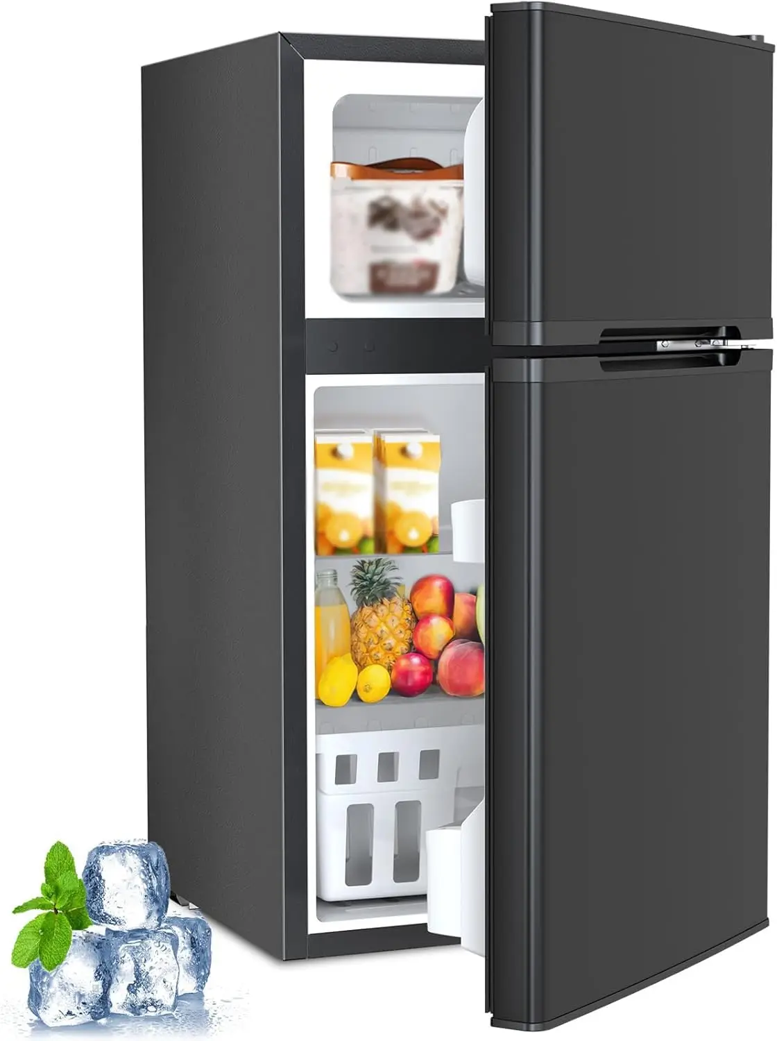 Mini Fridge with Freezer,3.2 Cu.Ft Compact Mini Refrigerator with Double 2 Door,Adjustable Temperature,Full Size, Customized
Mini Fridge with Freezer,3.2 Cu.Ft Compact Mini Refrigerator with Double 2 Door,Adjustable Temperature,Full Size, Customized
