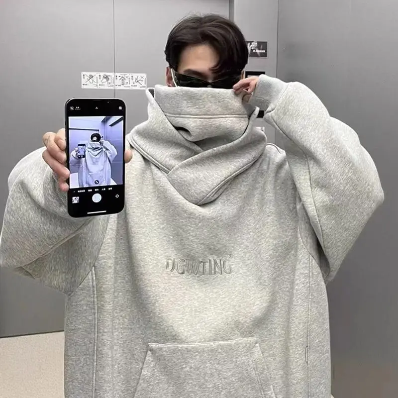 Extra Large 300 Pounds Thickened Hoodie Unisex Autumn Winter Fleece Lined Loose Function Style High Collar Jacket Warmth
Extra Large 300 Pounds Thickened Hoodie Unisex Autumn Winter Fleece Lined Loose Function Style High Collar Jacket Warmth